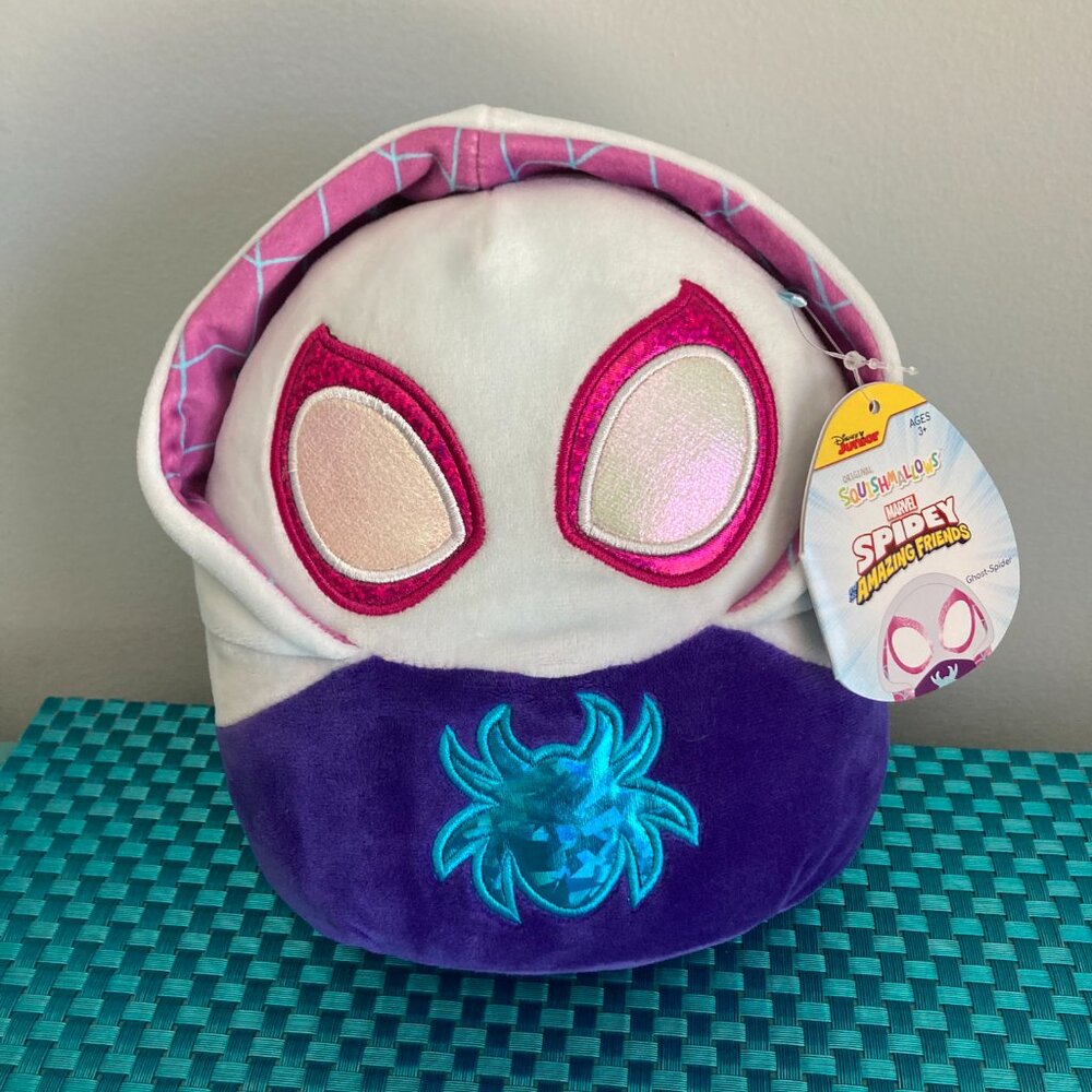 Marvel Spidey & His Amazing Friends Squishmallow Ghost-Spider NWT